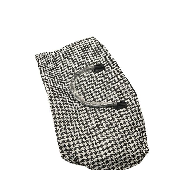 Lulu Dharma Houndstooth Weekender Tote Bag NWT — Holiday Gift Ready - Picture 11 of 12